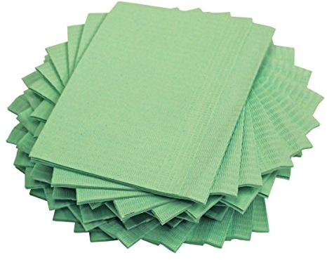 adenna Dental Lätzchen/Lap, blau/pink/violett/grün (Box Of 500)