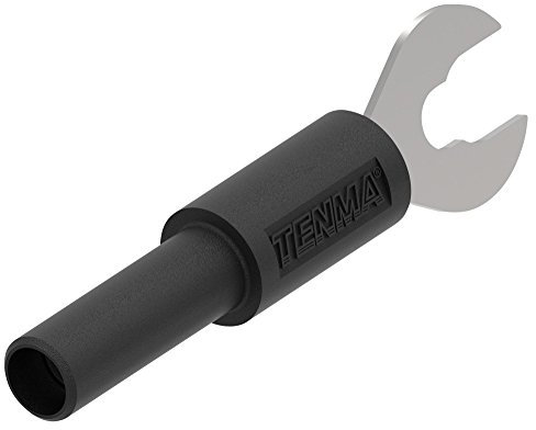 Adapter, Bananen-Jack – Spade Lug, Schwarz, Inter-Series Adapter, 1 Stück | 76-078