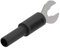 Adapter, Bananen-Jack – Spade Lug, Schwarz, Inter-Series Adapter, 1 Stück | 76-078