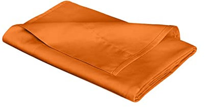 fleuresse L Uni-Colours-Bettlaken, Satin, orange, 260x260