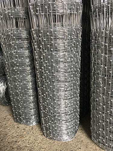 4wire Stock Fencing M20/145/15 5ft high (approx)- HOT DIP GALVANISED Animal Fencing