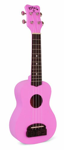 Kohala von Lanikai kt-spi Tiki Series Sopran-Ukulele – Pretty in pink rose