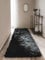 benuta Hochflorteppich Whisper Schwarz 80 x 300 cm - Kuschelig Weicher Teppich für Schlaf- und Wohnzimmer - Pflegeleicht - Fußbodenheizung Geeignet