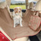 Kurgo Heather Hammock, Dog Car Seat Protector, Waterproof & Stain-Resistant, Secure Fit, Nutmeg