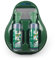 MedX5 (Upgrade 2020) Ducha ocular de emergencia, estación de lavado ocular con espejo, producto para el lavado de ojos con suero fisiológico (0,9 %), producto de lavado ocular