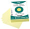 Exacompta 10829SE 100er Pack Karteikarten liniert DIN A6 in Folie eingeschweißt 10,5 x 14,5 cm ideal für die Schule und Universität zum Lernen gelb