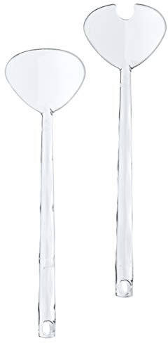 Koziol 3649535 Crystal Couverts à Salade Plastique Transparent 1,2 x 8,4 x 29,6 cm