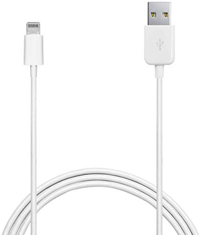 Puro Lightning Cavo 2.4A per iPhone iPod/iPad, Bianco