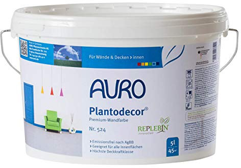 AURO Plantodecor Premium-Wandfarbe Nr. 524 - 5 L