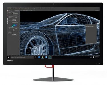 Lenovo ThinkCentre X1 2.6GHz i7-6600U Intel® Core™ i7 della sesta generazione 23.8 1920 x 1080Pixel Nero PC All-in-one