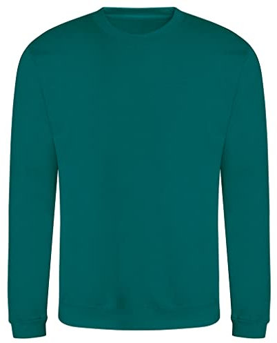 AWDis Herren Sweat Sweatshirt, Grün (Jade JAD), XL
