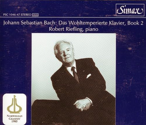 Johann Sebastian Bach: Wohtemperierte Klavier, Book 2 Robert Riefling, piano