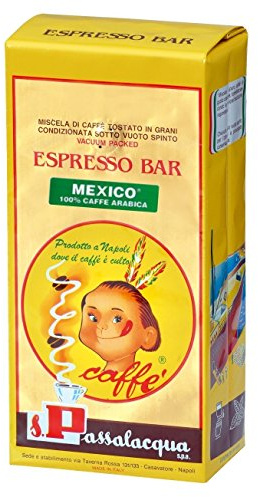 Passalacqua Caffè in Grani, 1 Kg (Mexico)