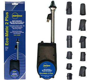 Eurovox eur050953 – Automatische Antenne Universal mit 10 austauschbare Aufsätze