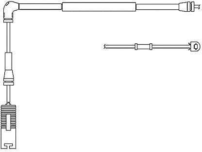 Borg & Beck BWL3026 Wear Lead To Fit LandRover Range Rover 03/02-
