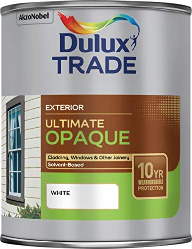 Dulux Trade Ultimate Weathershield Opaque White 1L