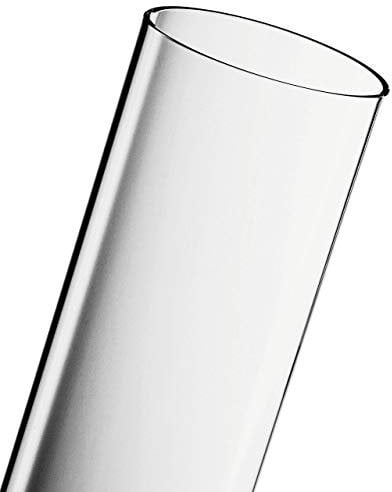 ACTIVA Feuerrohr aus echtem Glas I Edles Feuerrohr als Ersatzteil für Ihre Pyramide Cheops II I Hochwertiges Glasrohr für Ihre Pelletfackel