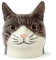 Quail Ceramics - Millie Cat Face Egg Cup