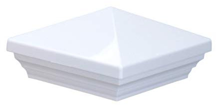 Universal 10,2 x 10,2 cm und 11,4 x 11,4 cm Zaun Pyramide Pfostenkappe pnp115445, PNP 115445W 10pk