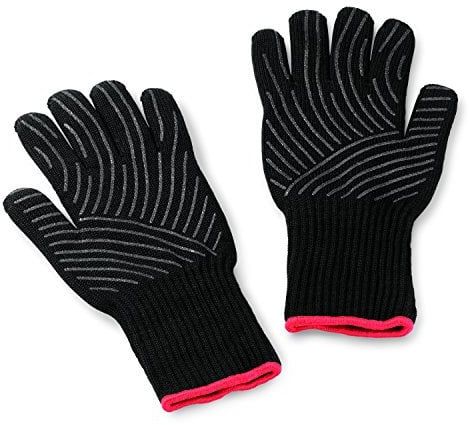 Weber 6535 Premium Grilling Gloves - Quantity 6