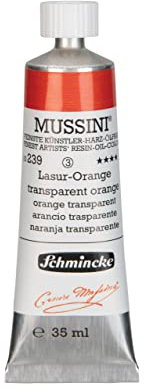 Schmincke MUSSINI® - feinste Künstler-Harz-Ölfarben, Lasur-Orange - 35 ml