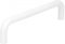 SIRO Möbelgriff Hösbach, 2 Stück, Schlicht, Kunststoff weiß 2 stück, 138 mm x 35 mm x 10 mm, LA 128 mm, H121-138A4V2