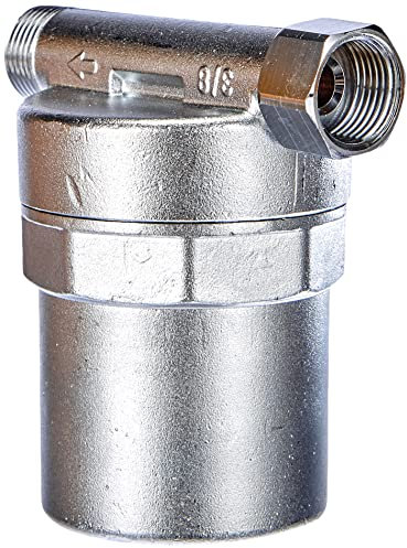 Caleffi Wasserschlagdämpfer Messing, verchromt Überwurfmutter 3/8 IG x 3/8 AG 525130