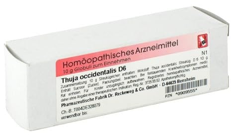 THUJA D 6 Globuli 10 g
