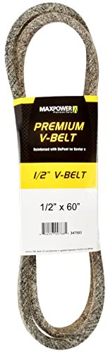 MAXPOWER Keilriemen 347503, Kevlar verstärkt, 1/2 x 60 - 4L600 - Aussenlänge L(a) 1530 mm.