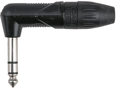 DAP-Audio 6.3mm Klinkestecker 90° X-Type Stereo