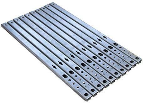 Gedotec Schubladen-Schiene Teilauszug 17 mm Teleskopschiene Küche Kugelauszug für Möbel | Stahl verzinkt | Auszugsschiene kugelgelagert | Tragkraft 12 kg | Länge: 310 mm | 5 Paar - Schrank-Auszüge