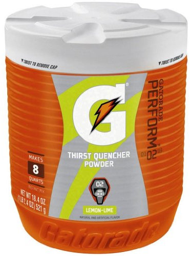 Gatorade G Series Lemon Lime Powder 18.3 OZ (521g)