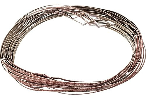 PFERD 663967 Kurzbänder BA, Flexible Schleifmittel, Ausführung Korund A, 60 Korngröße, 520mm x 3mm, 100 Stück