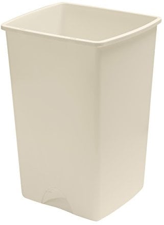Cubo de basura sin tapa, 50L, Linen-Cream