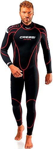 Cressi Men's Maya Man Monopiece Wetsuit 2.5mm - Einteiliger Neoprenanzug Herren für alle Wassersportarten
