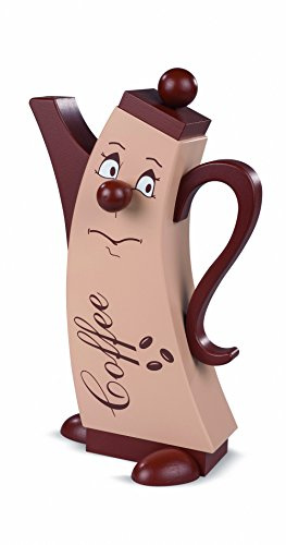 Räuchermännchen Kaffeekanne - 12cm - Original Erzgebirge Räuchermann - Müller Kleinkunst