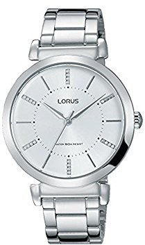 Lorus Watches Damen-Armbanduhr Fashion Analog Quarz Edelstahl beschichtet RG205LX9