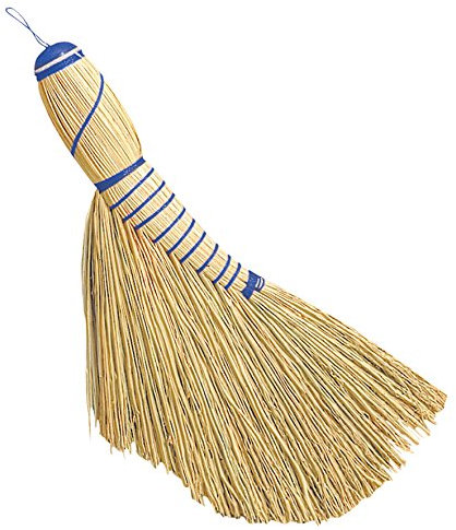 Reisstrohbrosse Handfeger Holländerform Besen Reisstroh Sorgobesen 32cm robust