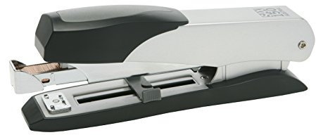 SAX 150 Frontlader-Hefter für 45 Blatt, Einfaches Nachladen, Robust & Stilvoll, Perfekt für Büro und Schule, Schwarz
