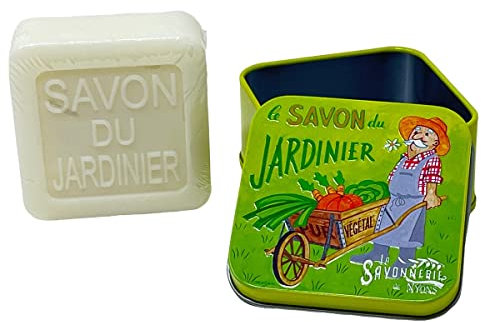 La Savonnerie de Nyons - Gärtner-Seife in Metalldose, 100 g