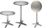 Haushalt International Bistro-Stehtisch aus Aluminium