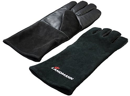 Landmann Grillhandschuhe Selection, Je 1X Links und Rechts, schwarz