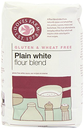 Doves Farm Organic Ethical Plain White Flour 1 kg (Pack of 10)
