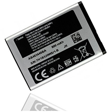 ORIGINAL Akku accu Batterie Battery für Samsung SGH-C520-800mAh - Li-Ionen - (AB463446BU)