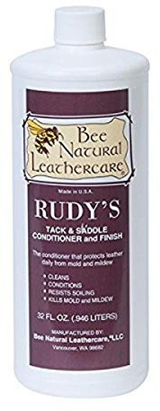 Bee Natural Rudy's Leather Conditioner, 1 quart, Clear, (50-2172)