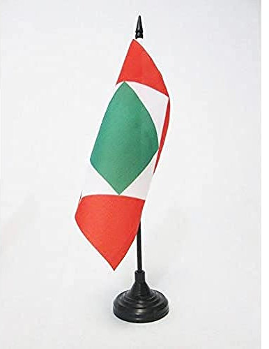 BANDIERA DA TAVOLO REPUBBLICA ITALIANA 1802-1805 15x15cm - PICCOLA BANDIERINA ITALIA ANTICA 15 x 15 cm - AZ FLAG