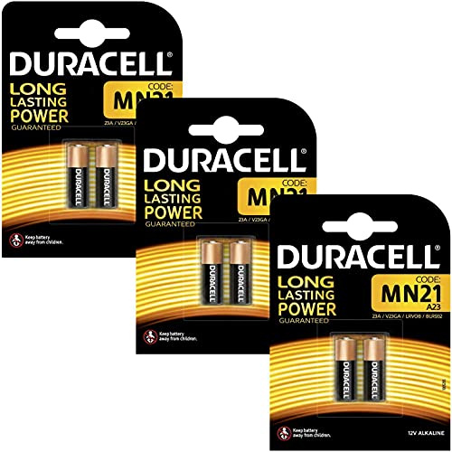 Duracell Lot de 2 Piles MN21 3 Packs