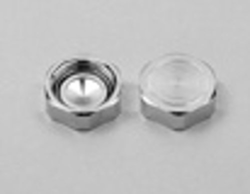 COSMO Heizkörper-Verschlusskappe Messing vernickelt 3/4 O-Ringabdicht. paarweise