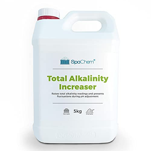 SpaChem 5kg Spa Total Alkalinity Increaser, Pure TA, Alkalinity Raiser plus water balancer - Spa Chemicals for hot tubs, spa's, swimming pool water treatment (Bulk Buy)
