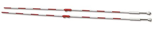 Tandem Sport Volleyball-Antennen zum Anklemmen, passend für 91,4 cm und 1 Meter Netz